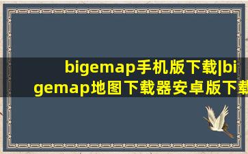 bigemap手机版下载|bigemap地图下载器安卓版下载